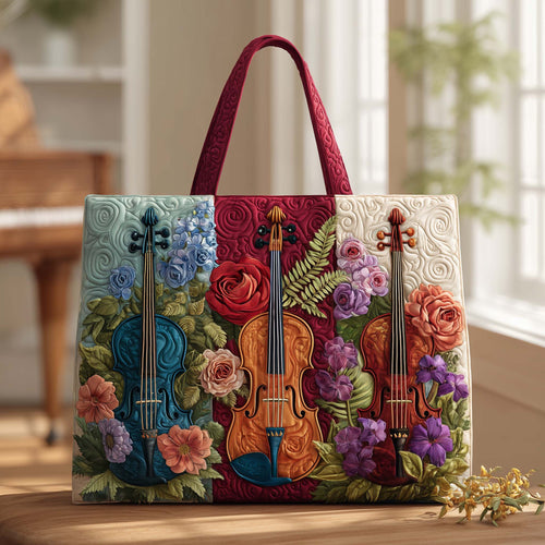 Petal Strings Quilted Tote Bag GFTOTG2462