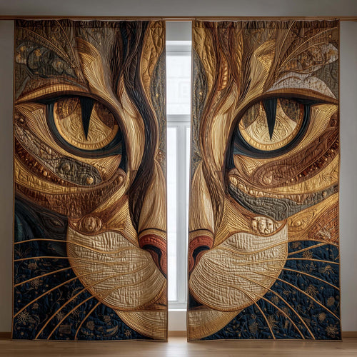 Adorable Cats Quilted Curtains GFTOTG2508