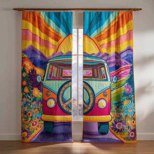 Hippie Journey Quilted Curtains GFTOTG2511