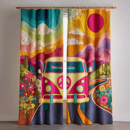 Hippie Journey Quilted Curtains GFTOTG2512