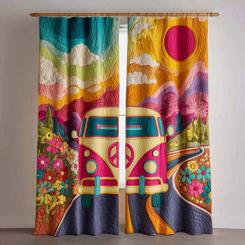 Hippie Journey Quilted Curtains GFTOTG2512