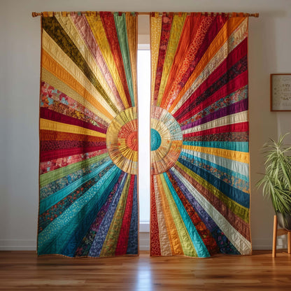 Golden Meadow Quilted Curtains GFTOTG2540