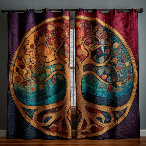 Tree of Life Quilted Curtains GFTOTG2589