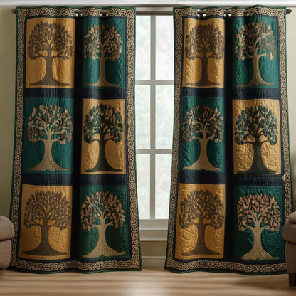 Tree of Life Quilted Curtains GFTOTG2593