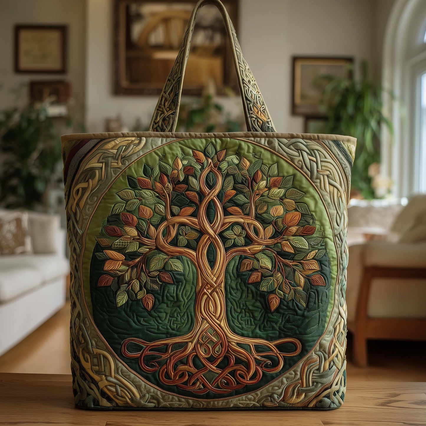 Tree of Life Quilted Tote Bag GFTOTG2617