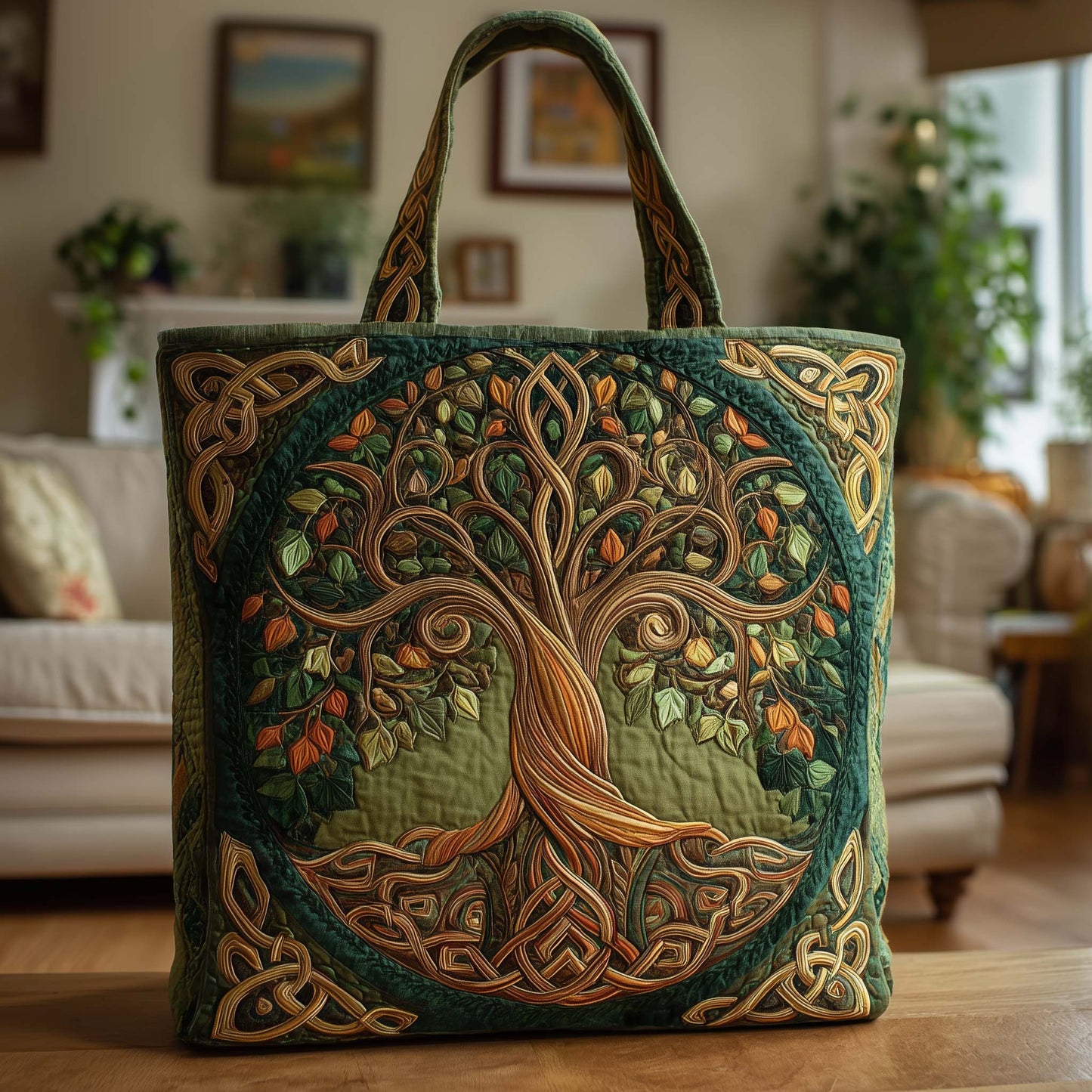 Tree of Life Quilted Tote Bag GFTOTG2618