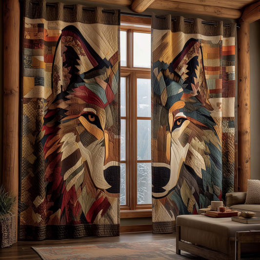 Sacred Howl Quilted Curtains GFTOTG2699