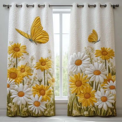 Petal Wings Quilted Curtains GFTOTG2724