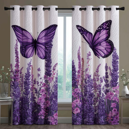 Petal Wings Quilted Curtains GFTOTG2725