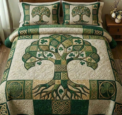 Shamrock Tree of Life Duvet Cover Set GFTOTG2831