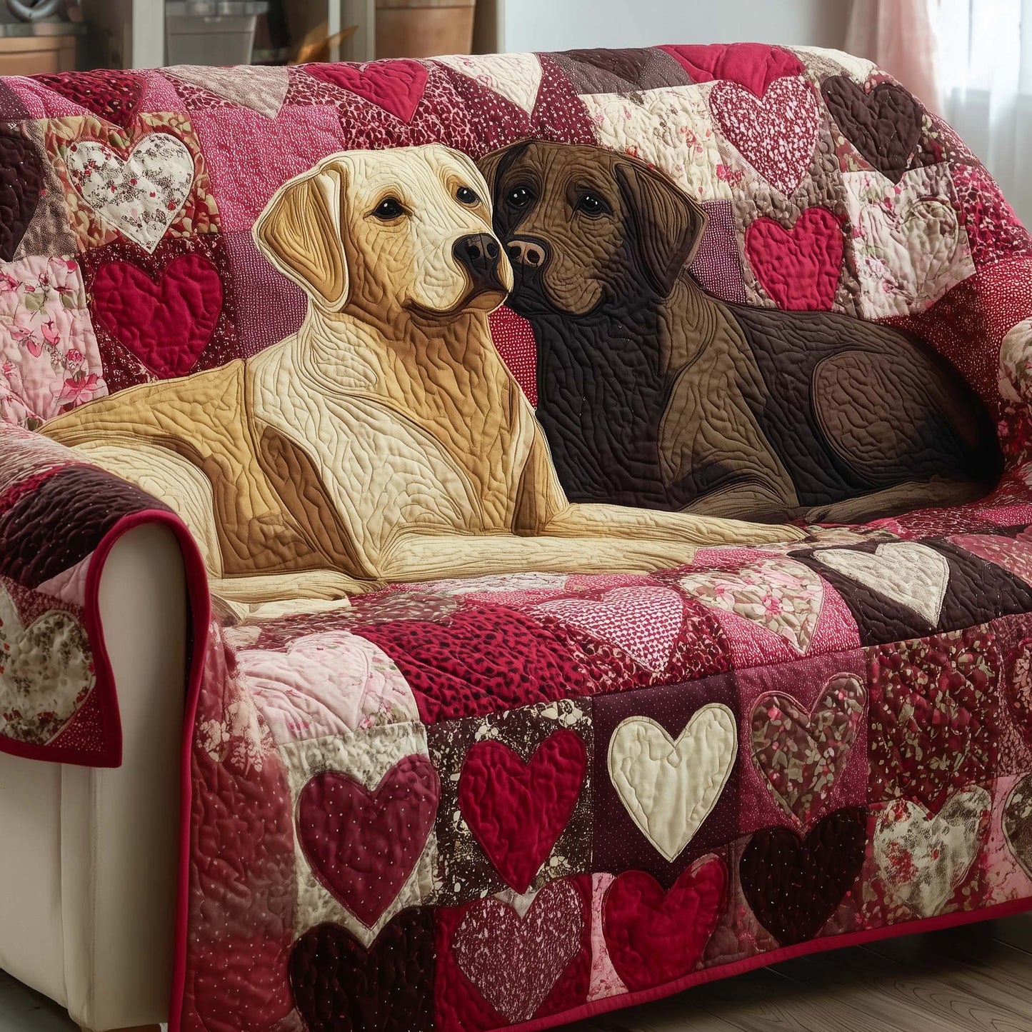 Furever Yours Quilted Sofa Cover GFTOTG2838