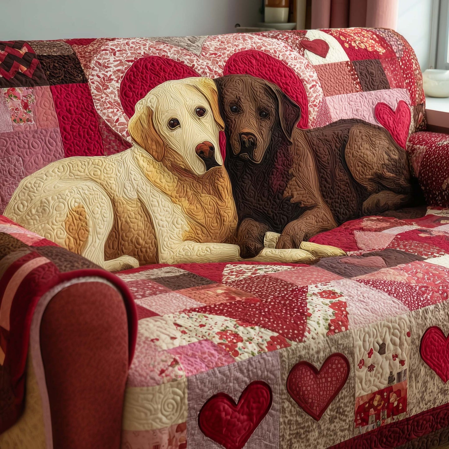 Furever Yours Quilted Sofa Cover GFTOTG2839