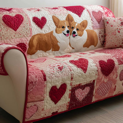 Furever Yours Quilted Sofa Cover GFTOTG2840