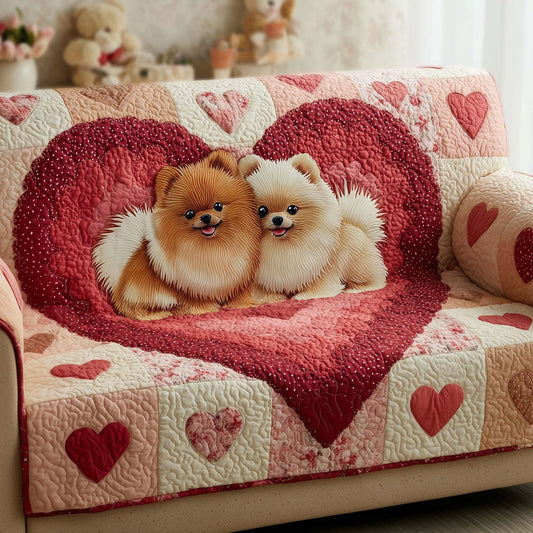 Furever Yours Quilted Sofa Cover GFTOTG2843