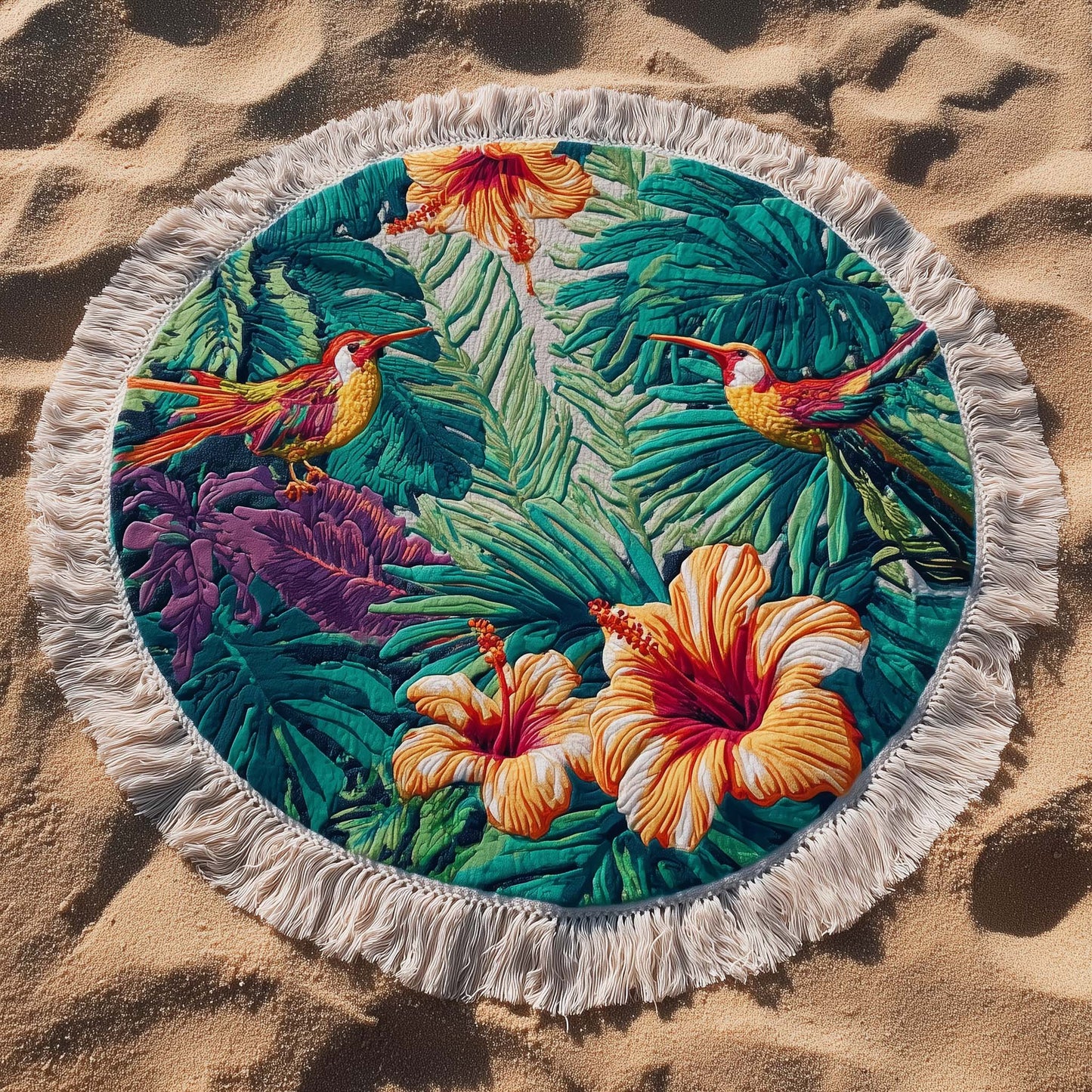 Tropical Vibe Round Beach Towel GFTOTG2866