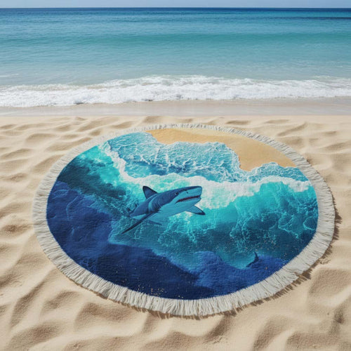 Sea Whisper Round Beach Towel GFTOTG2870