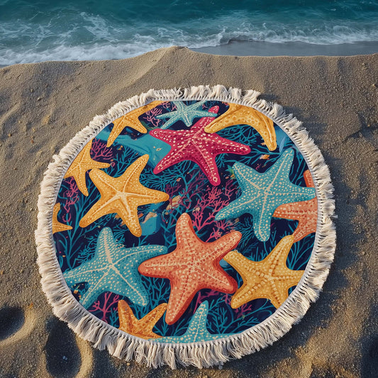 Tropical Vibes Round Beach Towel GFTOTG2896