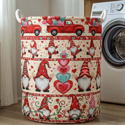 Gnomes Love Quilted Laundry Basket GFTOTG2954