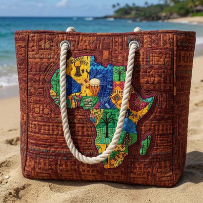 Afro Essence Quilted Beach Bag GFTOTG3056