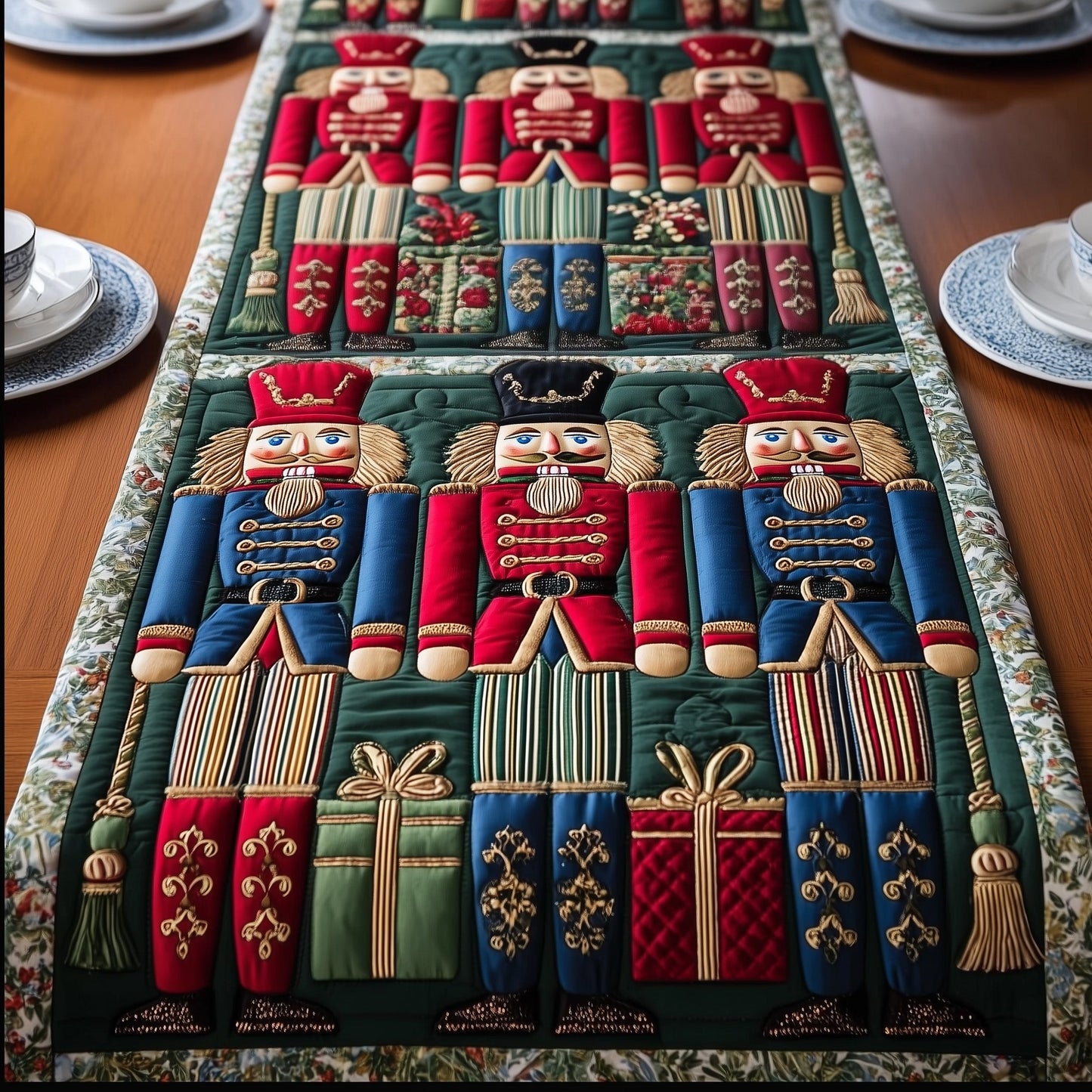 Enchanted Nutcracker Quilted Table Runner GFTOTG326