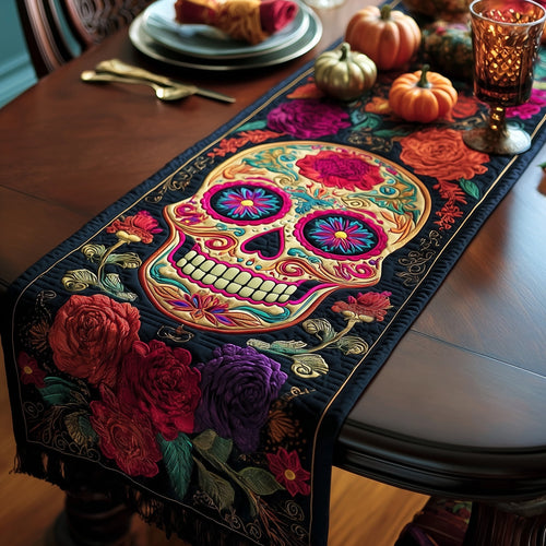 Dia De Los Muertos Quilted Table Runner GFTOTG338