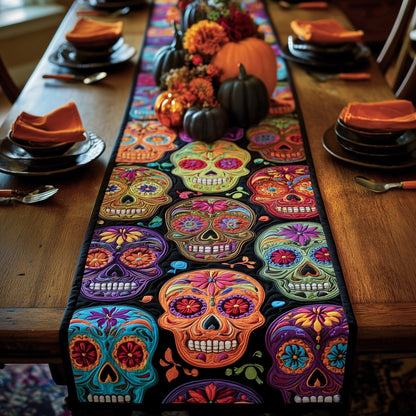 Dia De Los Muertos Quilted Table Runner GFTOTG339