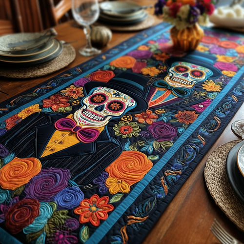 Dia De Los Muertos Quilted Table Runner GFTOTG342