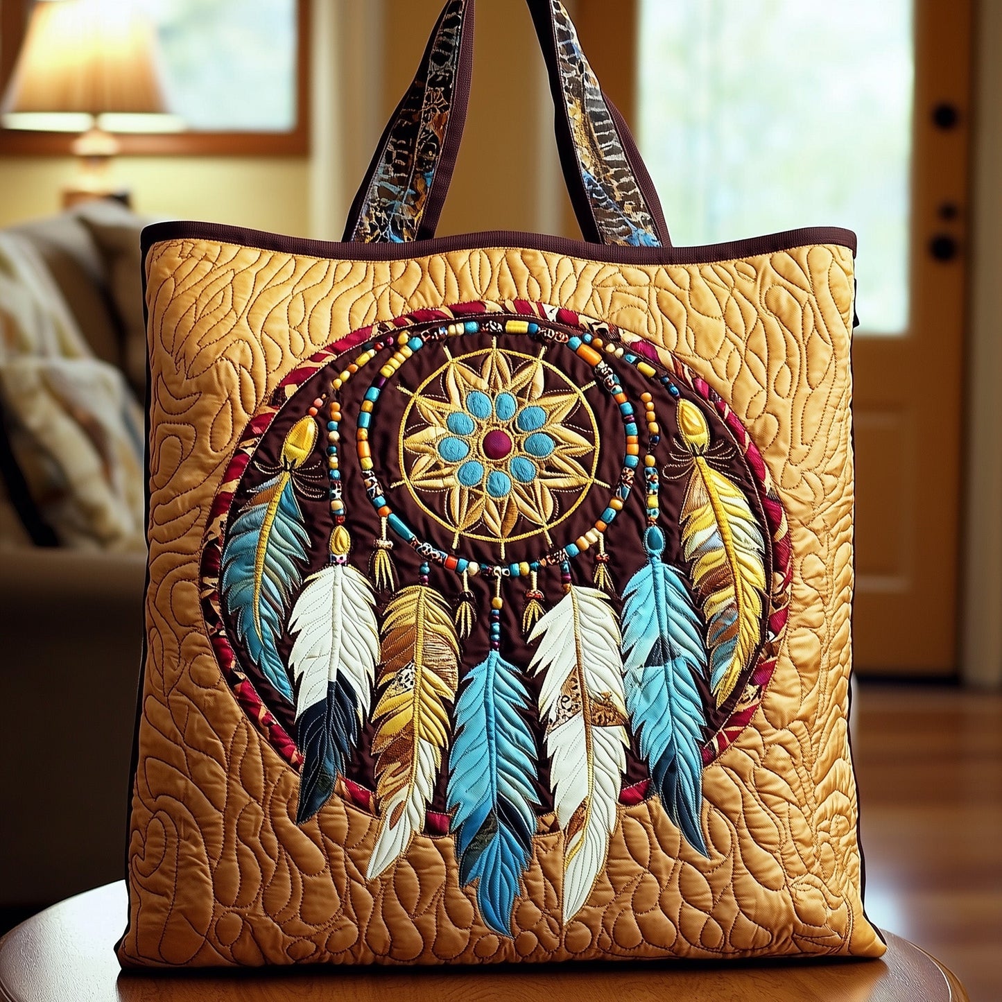 Dreamcatcher Quilted Tote Bag GFTOTG362