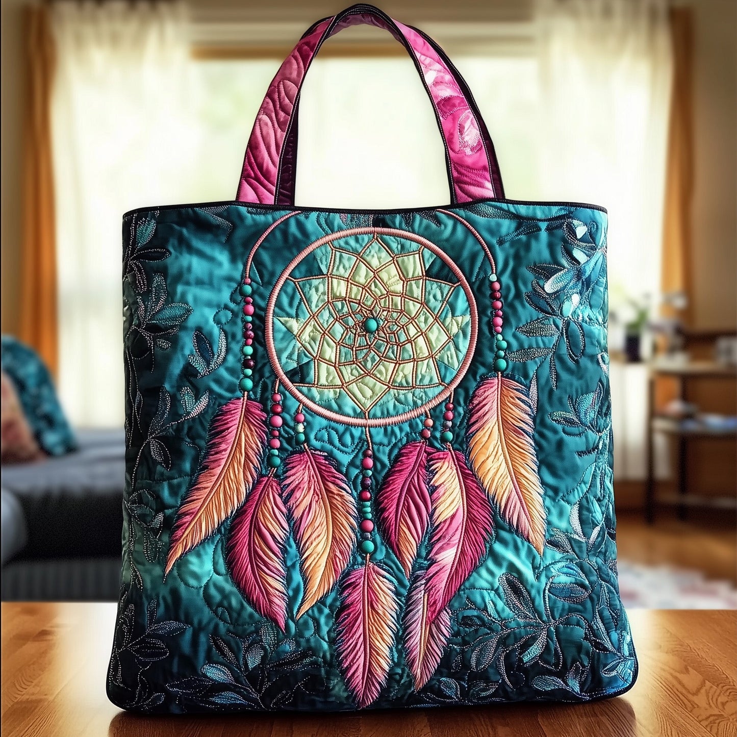 Dreamcatcher Quilted Tote Bag GFTOTG364