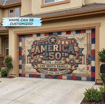 Patriotic Heritage Garage Door Banner GFTOTG3829