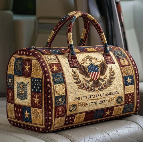 Heritage Patch Quilted Duffle Bag GFTOTG3887