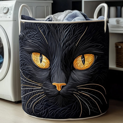 Dreamy Cat Quilted Laundry Basket GFTOTG414