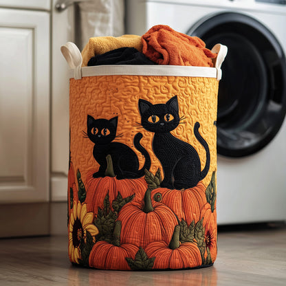 Dreamy Cat Quilted Laundry Basket GFTOTG419
