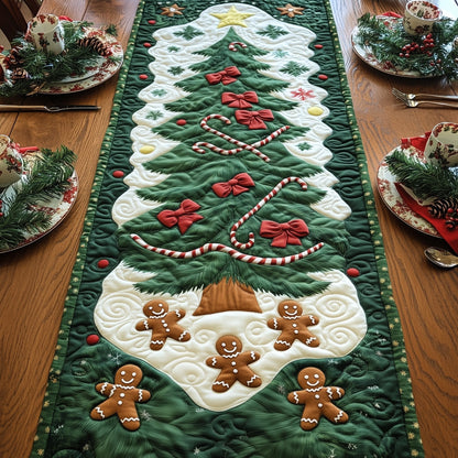 Gingerbread Cookies Quilted Table Runner GFTOTG444