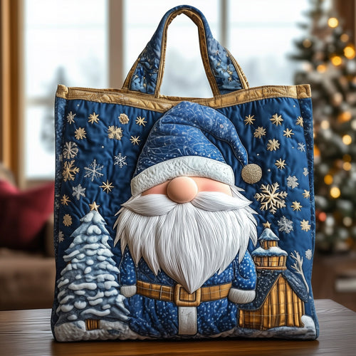 Christmas Gnomes Quilted Tote Bag GFTOTG453