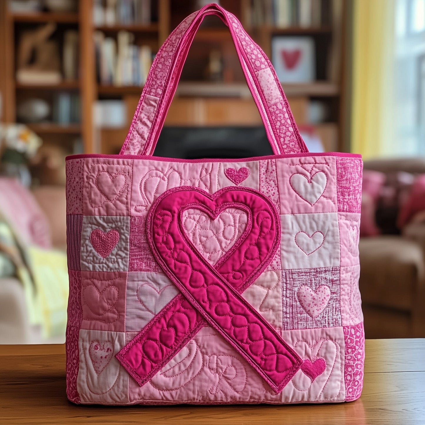 Pink Pride Quilted Tote Bag GFTOTG483