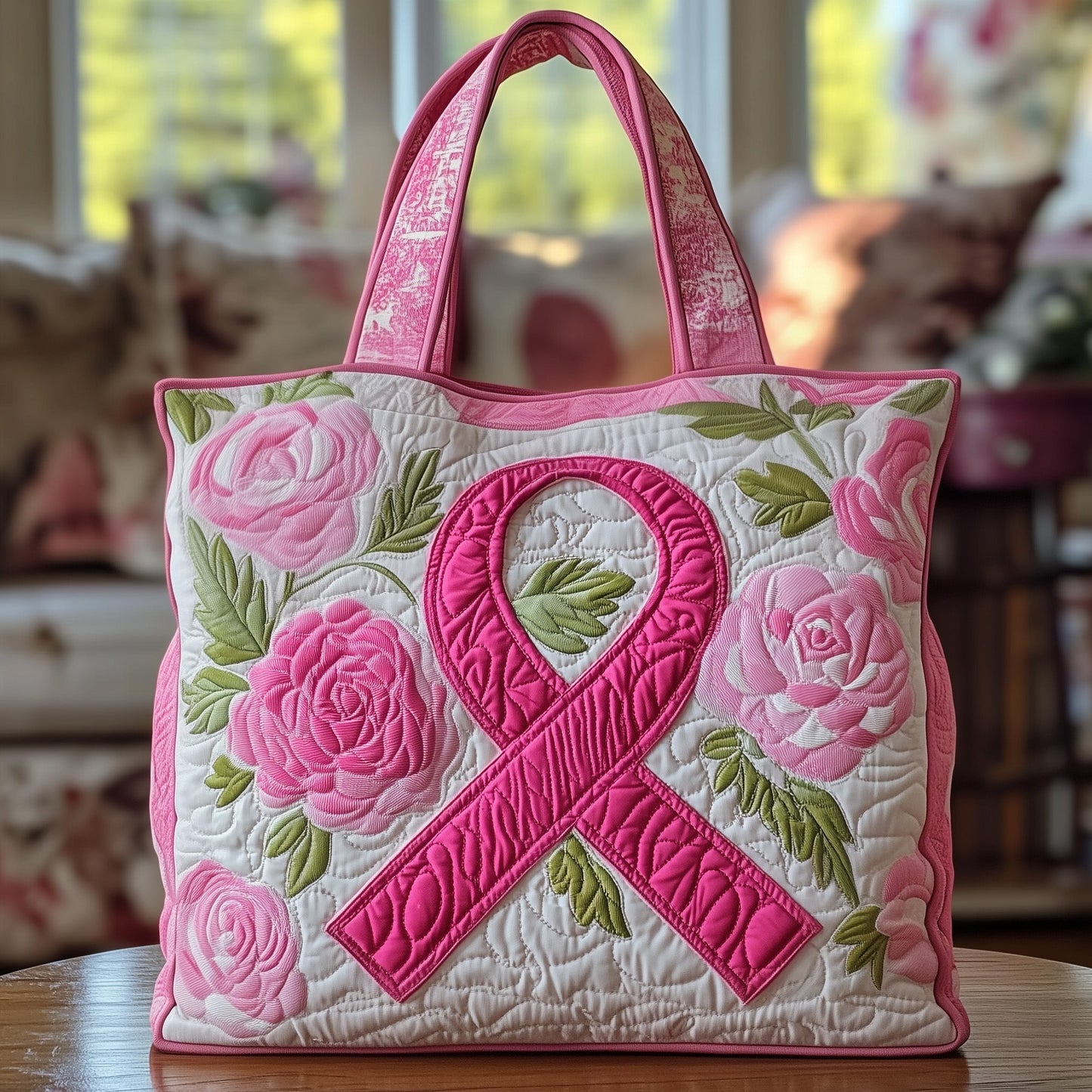 Pink Pride Quilted Tote Bag GFTOTG485