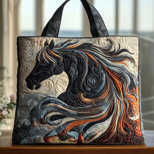 Majestic Horse Quilted Tote Bag GFTOTG500