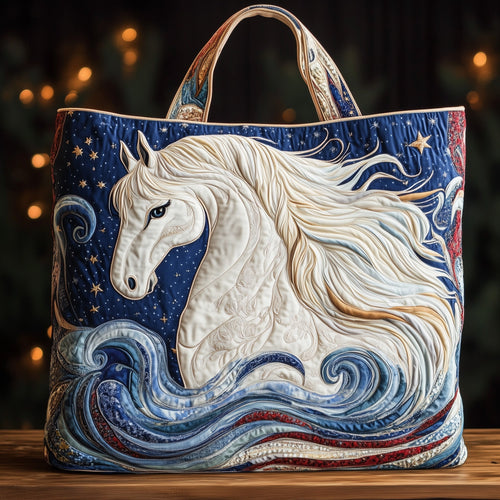 Majestic Horse Quilted Tote Bag GFTOTG502