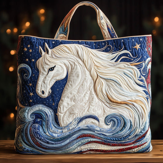 Majestic Horse Quilted Tote Bag GFTOTG502