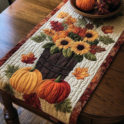 Autumn Harvest Quilted Table Runner GFTOTG51