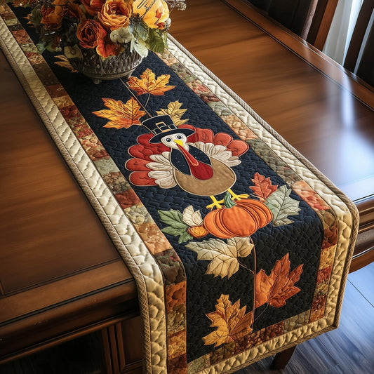 Autumn Harvest Quilted Table Runner GFTOTG52