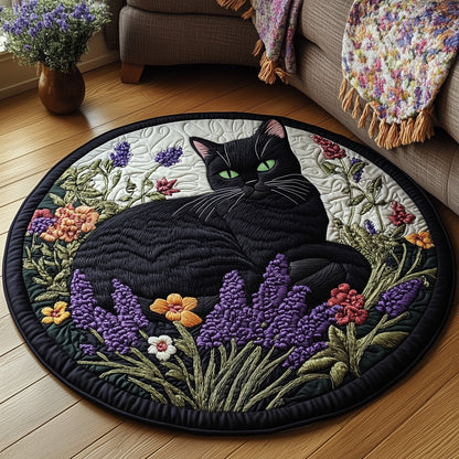 Moonlit Whisker Quilted Round Mat GFTOTG547