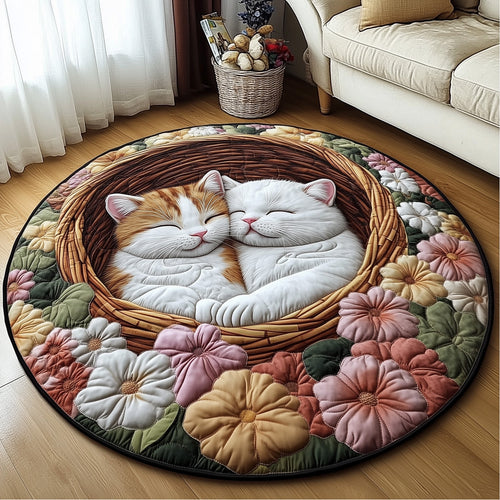 Adorable Paws Quilted Round Mat GFTOTG550
