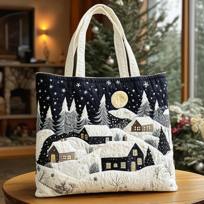 Christmas Village Quilted Tote Bag GFTOTG594