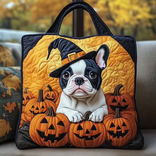 Adorable Frenchie Quilted Tote Bag GFTOTG611