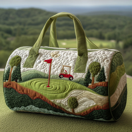 Golf Dream Quilted Duffle Bag GFTOTG633
