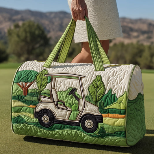 Golf Dream Quilted Duffle Bag GFTOTG634