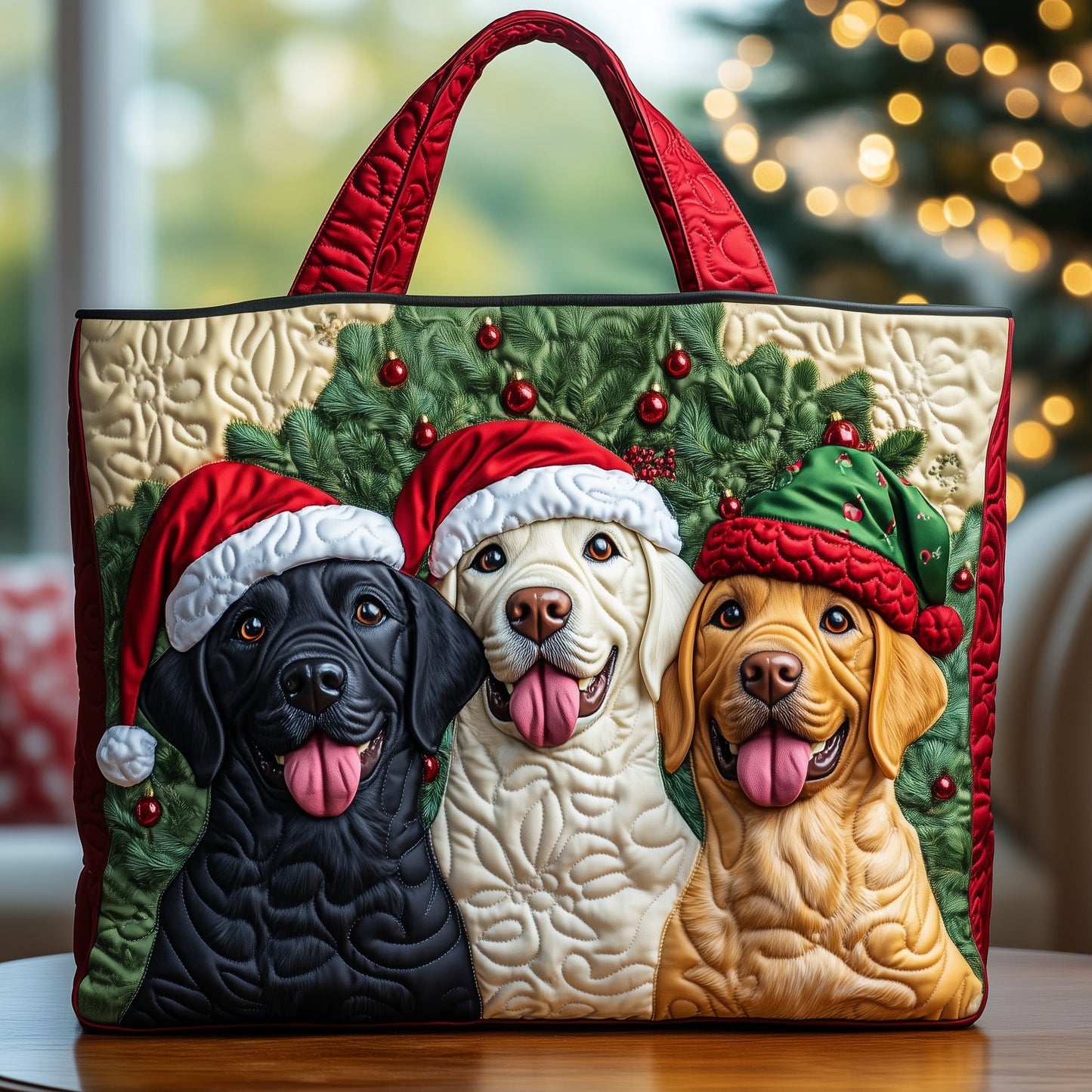 Labrador Quilted Tote Bag GFTOTG705