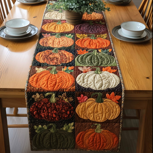 Autumn Harvest Quilted Table Runner GFTOTG70